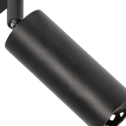 Skinnesystem 48V Lumaro, spots, 9 lyskilder, sort, 25,7 cm, dæmpbar^Lindby Online