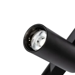 Skinnesystem 48V Lumaro, spots, 9 lyskilder, sort, 25,7 cm, dæmpbar^Lindby Online