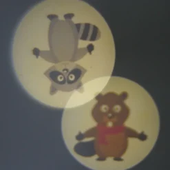 Skovens Dyr LED-natlampe, 3-delt, til stikkontakt^Niermann Standby Best