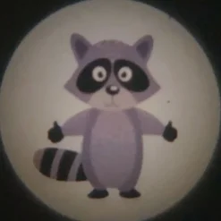 Skovens Dyr lommeprojektor, 6-delt, batteridrift^Niermann Standby Best