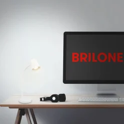 Briloner Skriva bordlampe, GU10-fatning, hvid