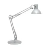 Maul Skrivebordslampe study, sølvfarvet, 49 cm, stativ