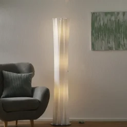 Slamp Gulvlamper|Gulvlamper>Bach gulvlampe, højde 161 cm, hvid