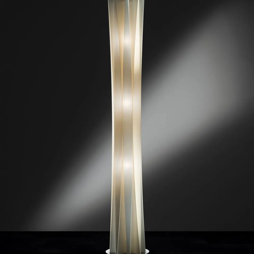 Slamp Gulvlamper|Gulvlamper>Bach gulvlampe, højde 184 cm, guld