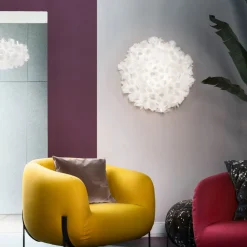 Slamp Væglamper|Væglamper>Clizia Mama Non Mama væglampe hvid Ø53cm