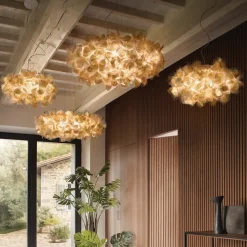 hængelampe Clizia Mama Non Mama, Ø 78 cm, guld/klar^Slamp Clearance