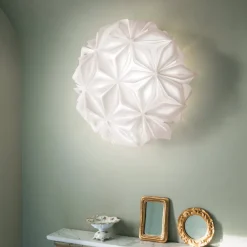 Slamp La Vie M loftlampe, bredde 47 cm, hvid