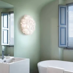 Slamp La Vie M loftlampe, bredde 47 cm, hvid