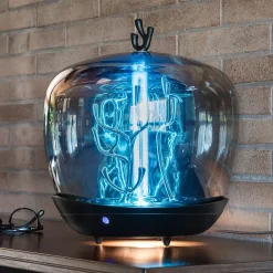 Slamp Uvc Luftrensere / Uv-C Desinfektionslamper>PurityCapsule LED-bordlampe, UV-C, sort