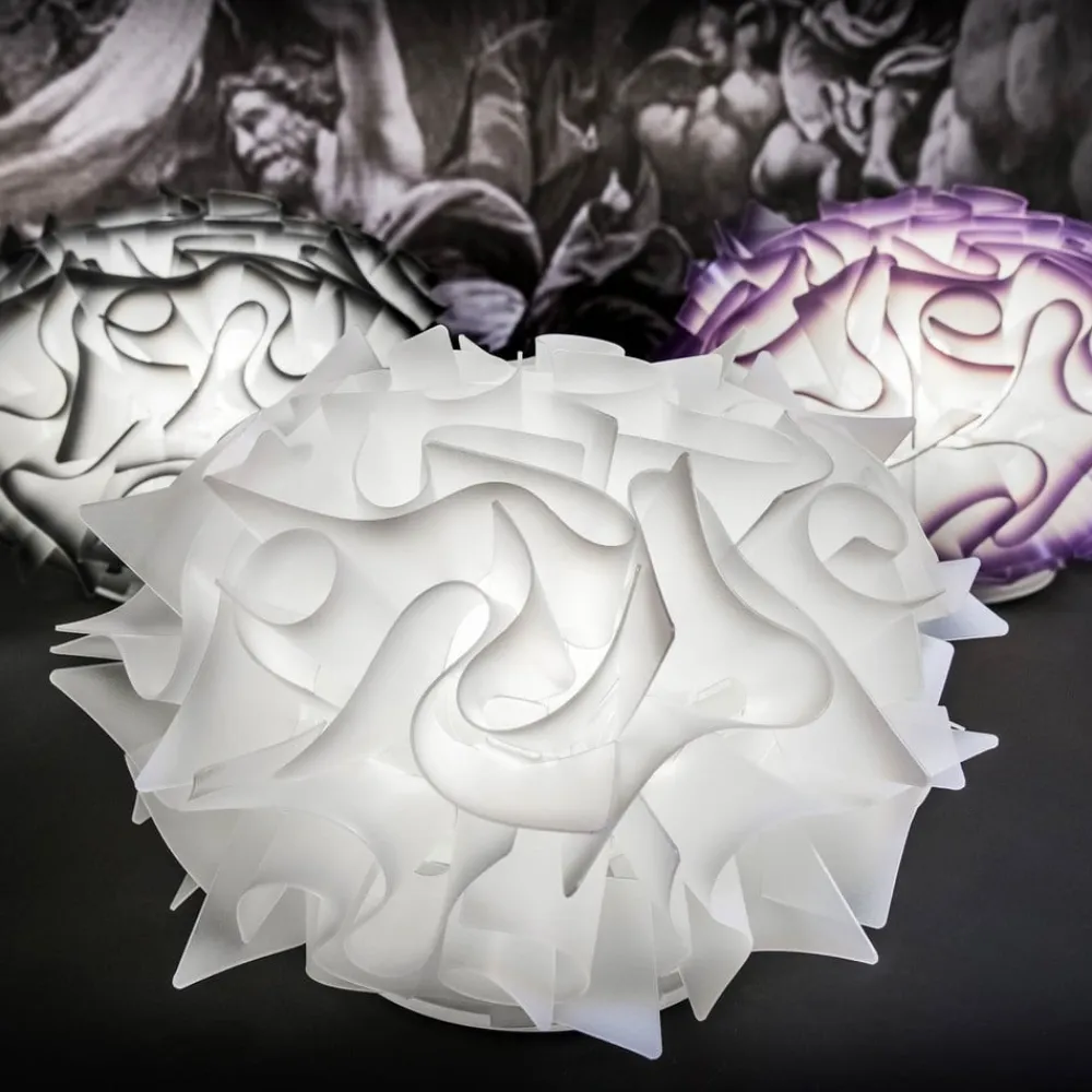 Slamp Veli designer-bordlampe Ø 32cm hvid