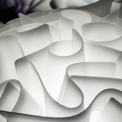 Slamp Veli designer-bordlampe Ø 32cm hvid