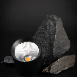 SLC LED track spot Fox, sort, 3.000 K, 3-fase skinne^The Light Group Sale