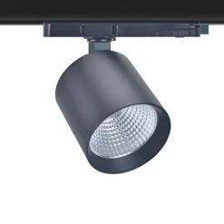 SLC LED track spot Fox, sort, 3.000 K, 3-fase skinne^The Light Group Sale