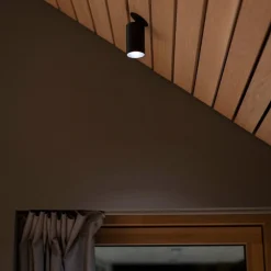 SLC LED-indbygningsspot Art, 1 lyskilde, sort, 2.700 K, aluminium^The Light Group Sale