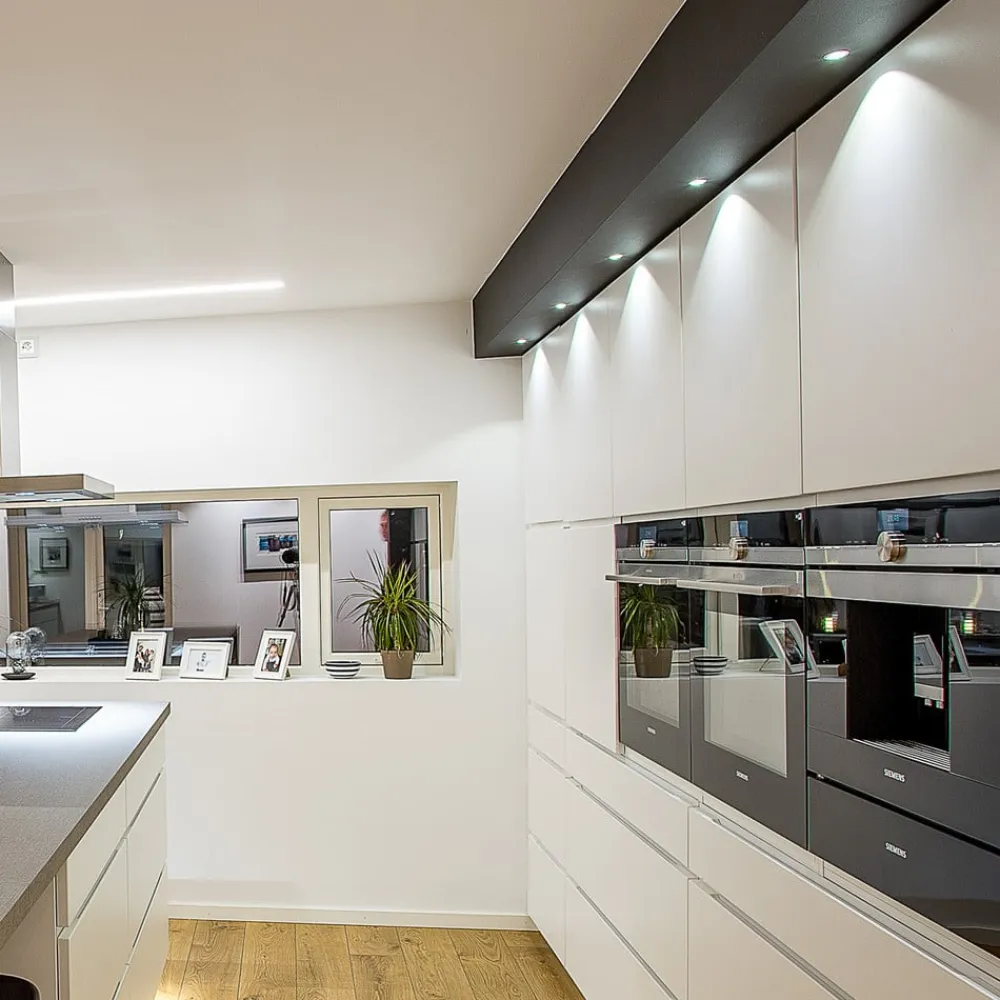 SLC MiniOne Fast LED-indbygningslampe sort 2.700K^The Light Group Hot