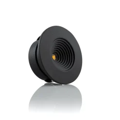 The Light Group SLC MiniOne Fast LED-indbygningslampe sort 3.000K