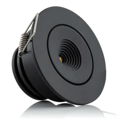 The Light Group Loftlamper|Indbygningsspots>SLC MiniOne Tilt LED-indbygningslampe sort 2.700 K