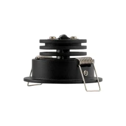 The Light Group SLC MiniOne Tilt LED-indbygningslampe sort 3.000 K