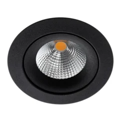 SLC One 360° SunLike LED indbygningslampe sort 930^The Light Group Outlet