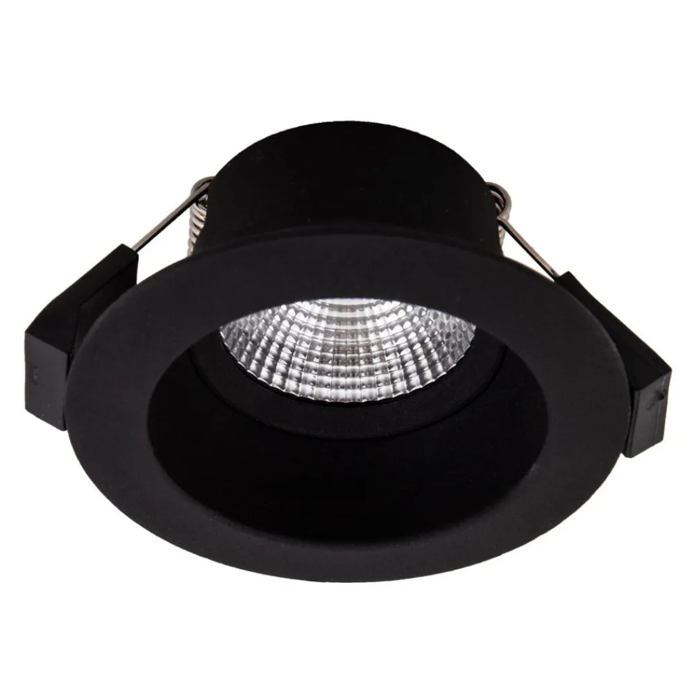 SLC One Soft LED indbygningsspot sort 3.000K^The Light Group Discount