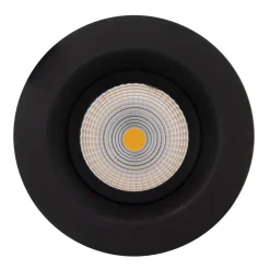 SLC One Soft LED indbygningsspot sort 3.000K^The Light Group Discount