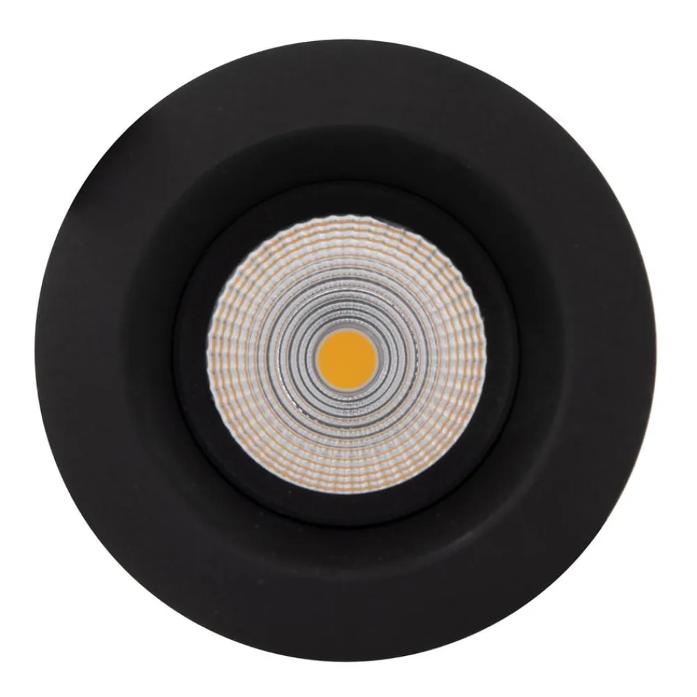 SLC One Soft LED indbygningsspot sort 3.000K^The Light Group Discount