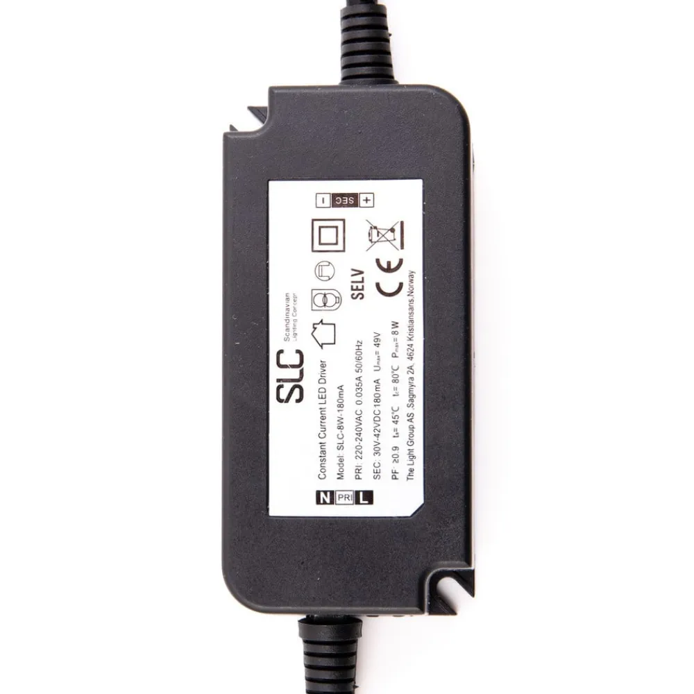 SLC One Soft LED indbygningsspot sort 3.000K^The Light Group Discount