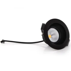 SLC One Soft LED indbygningsspot sort 2.700K^The Light Group Discount