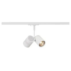 Bima II spotlight til HV-skinne, mat hvid^SLV New