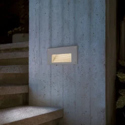 Brick LED downunder indbygget væglampe 3.000K^SLV Outlet