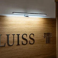 SLV Dorisa LED-klemme væglampe bredde 50 cm krom