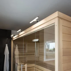 Dorisa LED-klemme væglampe bredde 30 cm krom^SLV Online