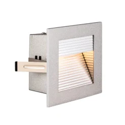 SLV Indbygningsspots|Spotlights>Frame Curve LED-indbygningslampe sølv