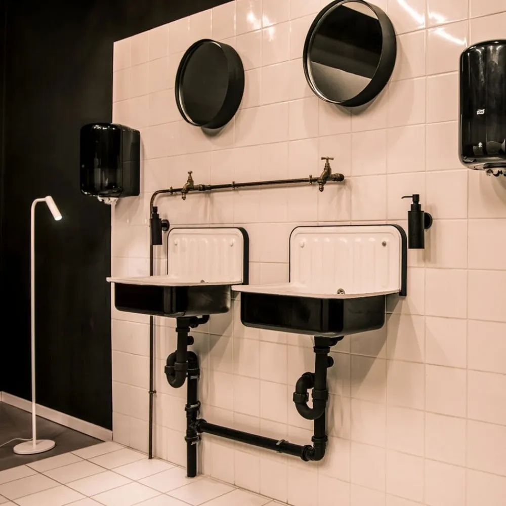 SLV Karpo LED-gulvlampe, med dæmper, hvid