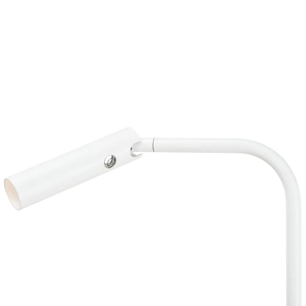 SLV Karpo LED-gulvlampe, med dæmper, hvid