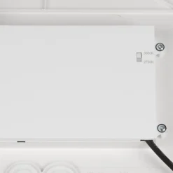 SLV LED-loftlampe Decona, Ø 42 cm, hvid, metal, CCT