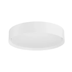 SLV LED-loftlampe Decona, Ø 30 cm, hvid, metal, CCT