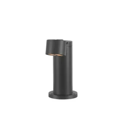 LED-sokkellampe R-Cube 35, antracit, aluminium, højde 35 cm^SLV Hot