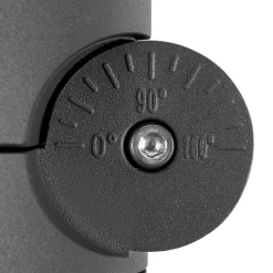 LED-sokkellampe R-Cube 35, antracit, aluminium, højde 35 cm^SLV Hot