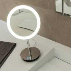 SLV Maganda LED-bordspejl, rundt, justerbart, CCT