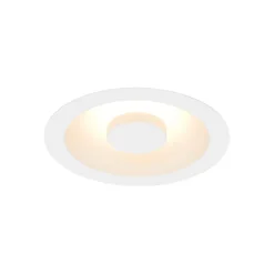 SLV Occuldas 14 indbygningslampe, hvid, aluminium, Ø 14 cm