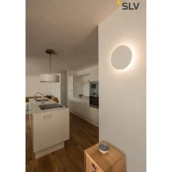 Plastra LED-væglampe lavet af gips, rund^SLV New