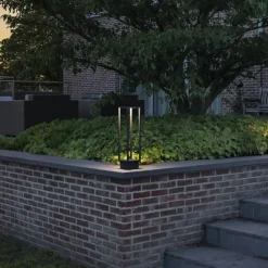 SLV Gadebelysning>Quadrulo LED-stibelysning, antracit