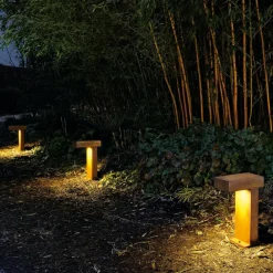 Rusty Pathlight - rustbrun sokkelbelysning^SLV New