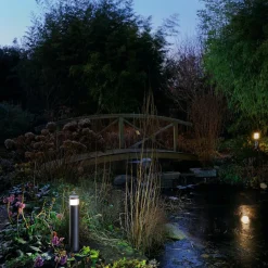 Vap Slim 60 sokkelampe i stål^SLV Outlet