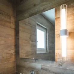 SLV Væg- Og Spejllamper>væglampe til badeværelset Lygant dobbelt, hvid, aluminium