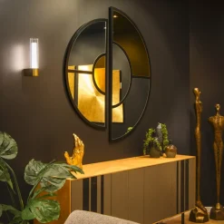 væglampe til badeværelset Lygant enkelt, messingfarvet, aluminium^SLV Outlet