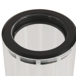 væglampe til badeværelset Lygant enkelt, sort, aluminium^SLV New