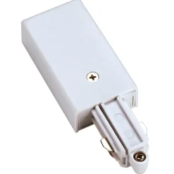 SLV -feeder 1-fase skinne jord højre hvid