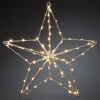 Sølvstjerne LED-dekorationslampe 37x36 cm^Konstsmide Christmas Hot